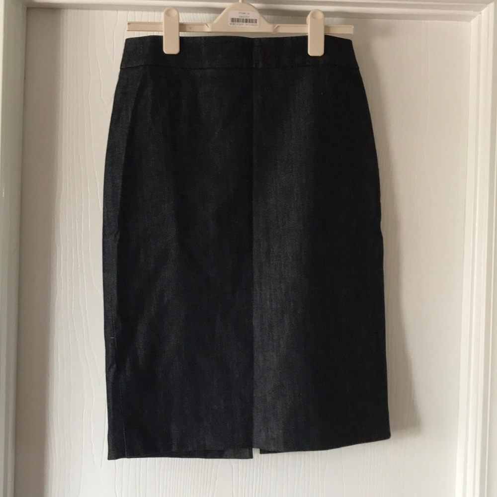 J. Crew denim pencil skirt size 8